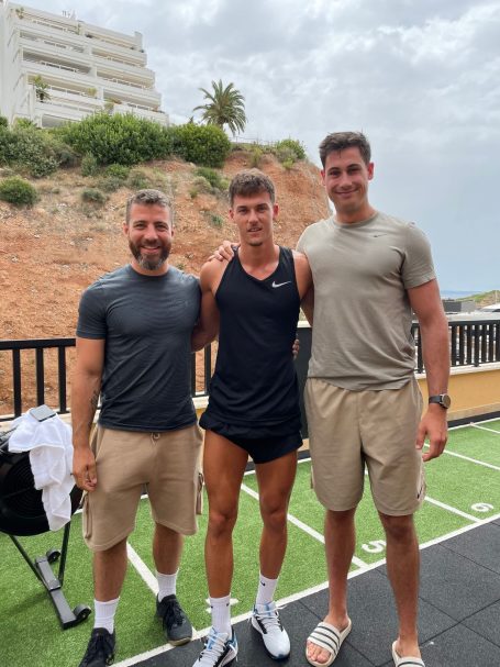 Trainingslager auf Mallorca mit Ajdin Hrustic 